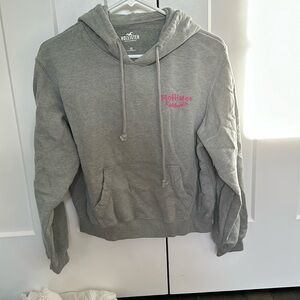 Comfy gray hollister hoodie size women’s xs